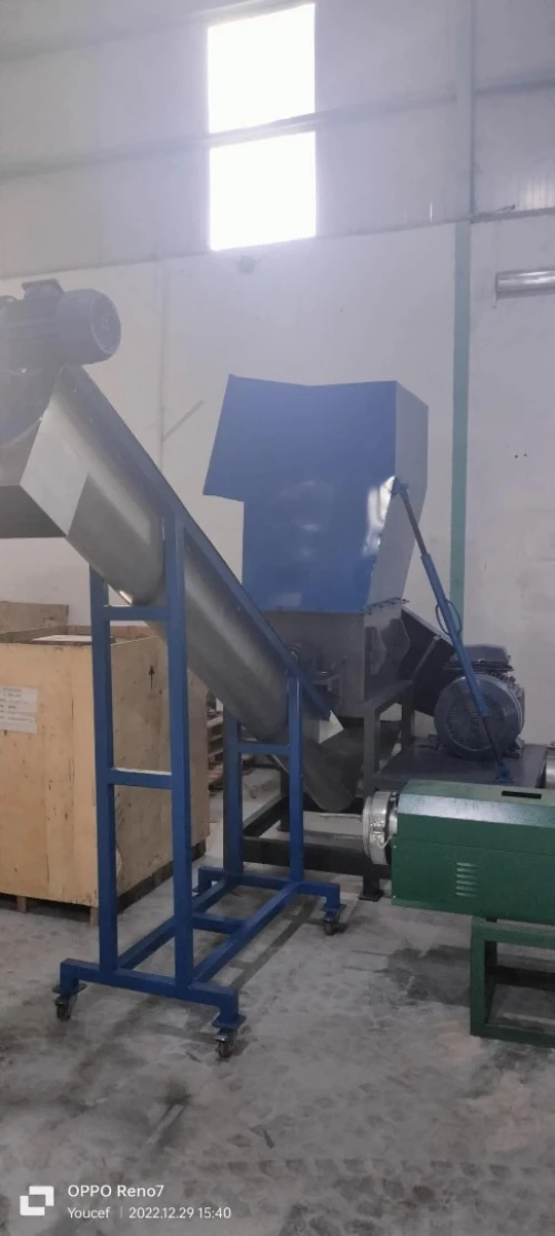 وحدة إعادة تدوير البلاستيكUNITÉ DE RECYCLAGE DES PLASTIQUE HDPE LDPE PP PS PET ... /1/