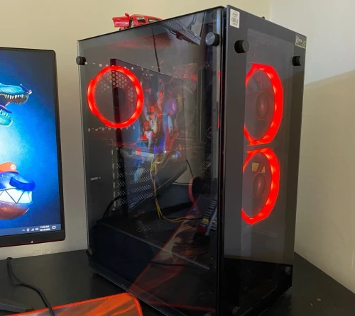 Pc Gamer Avec Ecran (بيسي قايمر مع الشاشة (التوصيل متوفر