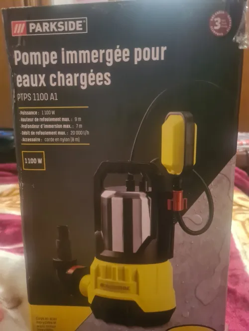 Pompe immergée pour eaux chargées 