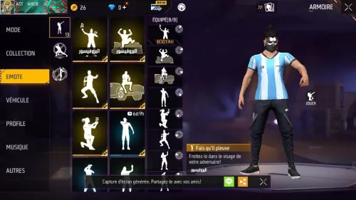 Compte Free Fire