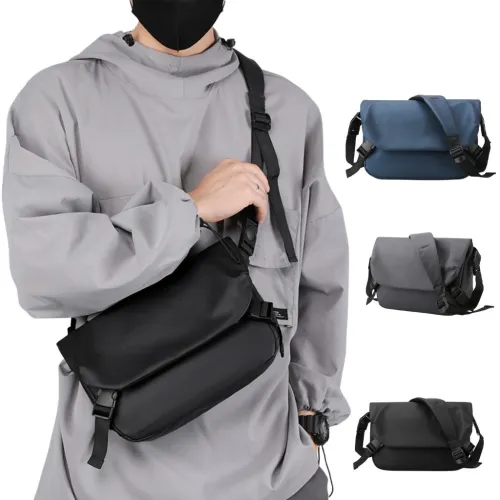 حقيبة كتف أكسفورد مقاومة للماء Sacoche À Bandoulière Oxford Imperméable 9.7 Pouces Tendance 2024  