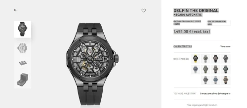 Mecano Automatic Ø 43 mm | Automatic | 200M | 20ATM REF. 85303-357GN-NGN