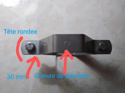 Fabrication des colliers en inox