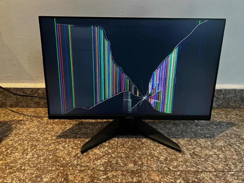 Deux monitor asus165 / msi200 casse