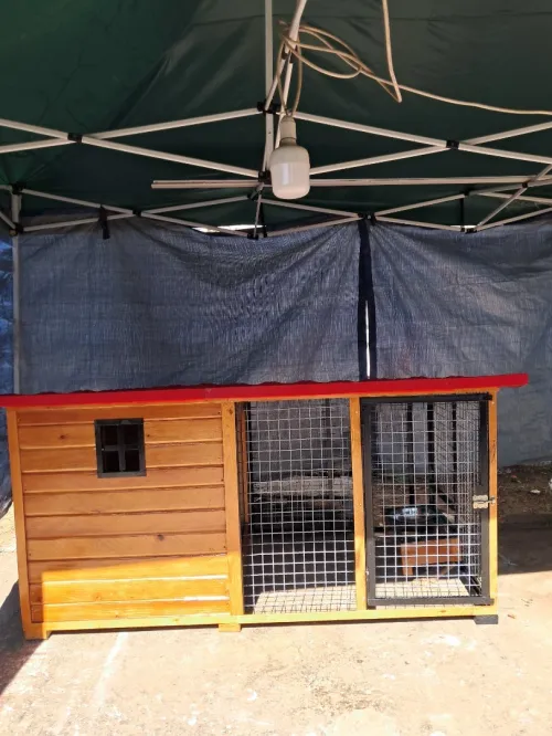 niche et cage pour chien et chat