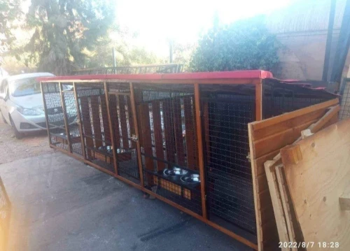 niche et cage pour chien منزل كلاب 