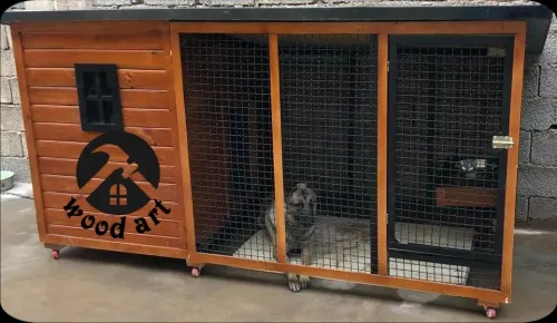 niche et cage pour chien 