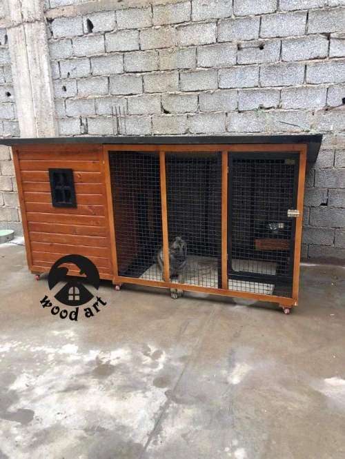 cage et niche pour chien  
