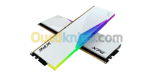 RAM DDR5 ADATA LANCER RGB 16GB 6400MHZ WHITE