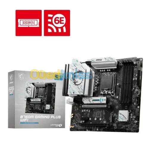  CARTE MERE MSI B760M GAMING PLUS WIFI DDR5