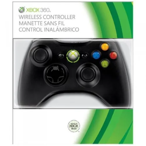Manette Xbox 360 Sans Fil Noir