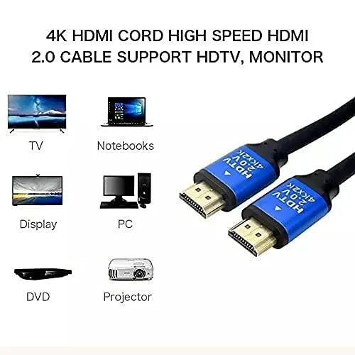 CABLE HDMI 1.5M 4K