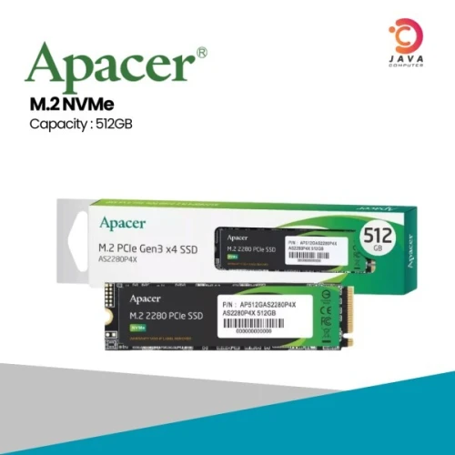 SSD M.2 APACER 512GO NVME GEN3 AS2280P4