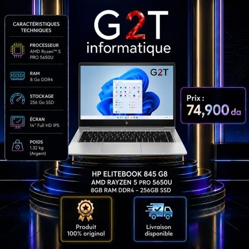 HP EliteBook 845 G8  Ryzen 5 pro 5650U