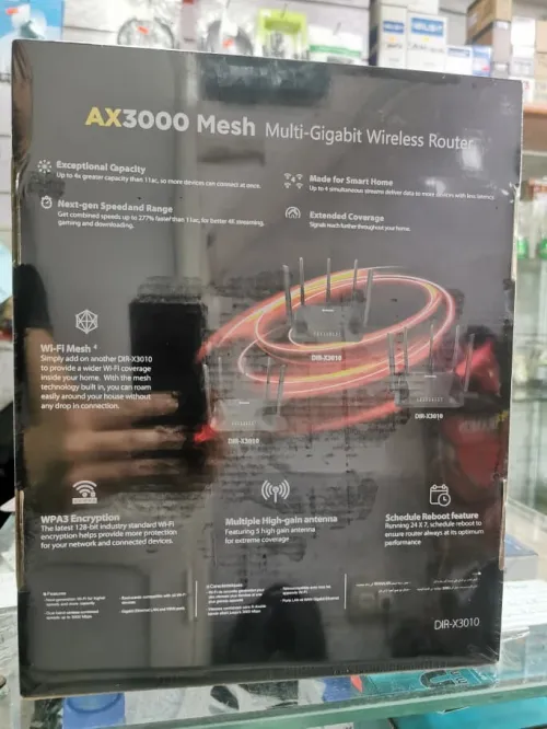 ROUTEUR D-LINK WI-FI 6 AX3000 MESH DIR-X3010