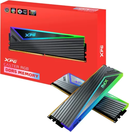 RAM DDR5 ADATA XPG CASTER RGB 16GB 6400MHZ