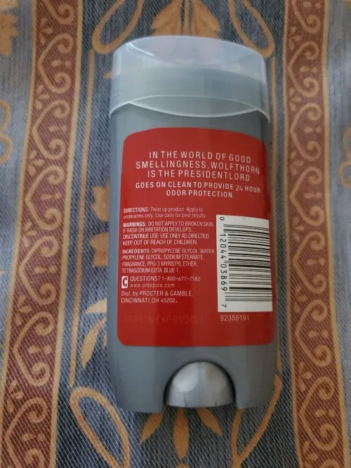 Deodorant old spice
