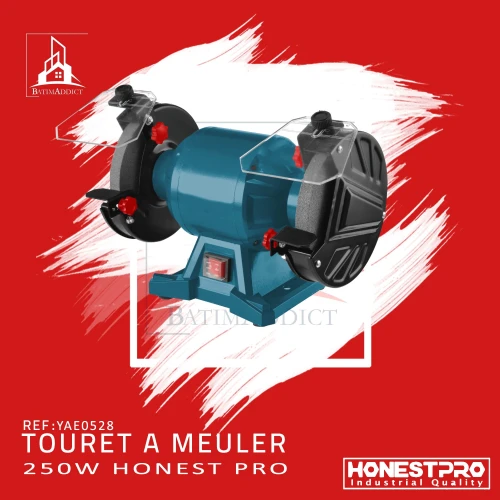 TOURET A MEULER 250W 150mm HonestPro