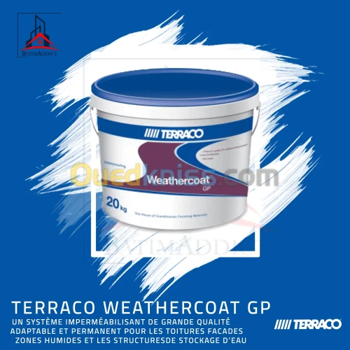IMPERMÉABILISANT ALIMENTAIRE TERRACO WEATHERCOAT GP 20KG