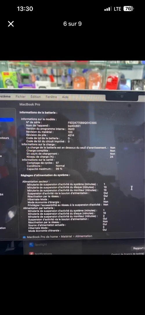 MacBook pro m2 16 pouces