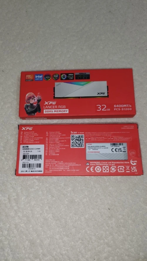 RAM Adata XPG Lancer RGB DDR5 6400MHz 64 (2 x 32) CL32