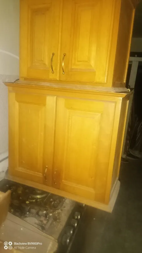 meuble cuisine bois hêtre 