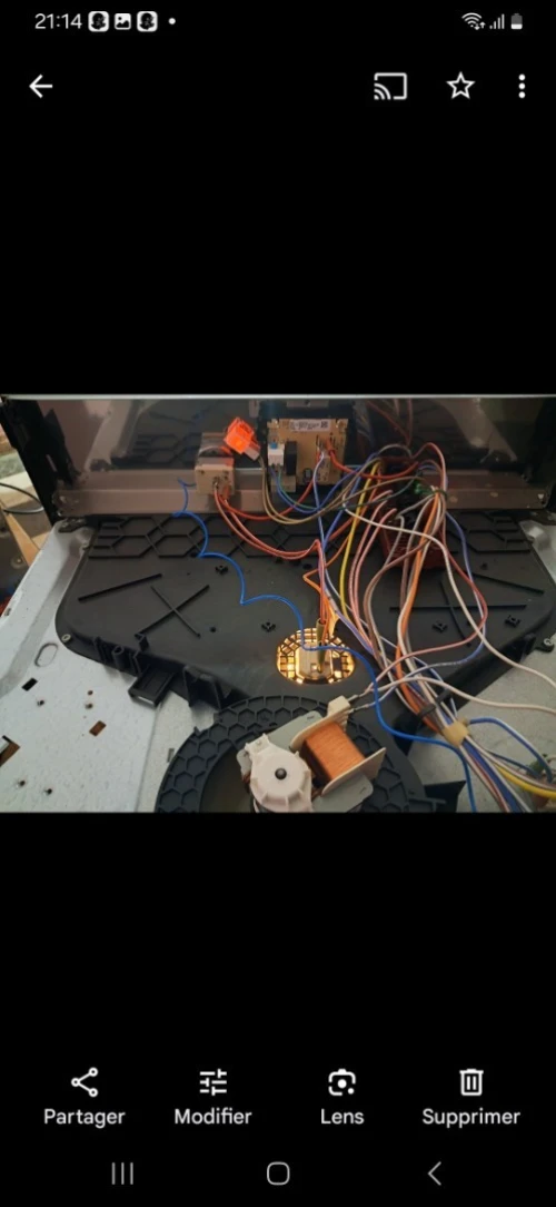réparation four électrique encastrable micro-onde à domicile électroménager 