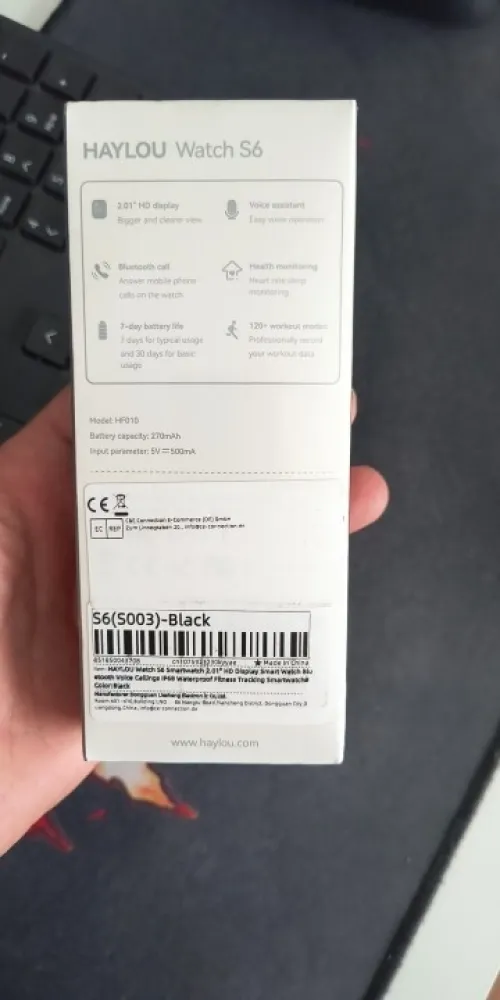 Haylou Watch S6 Original (Livraison Disponible)