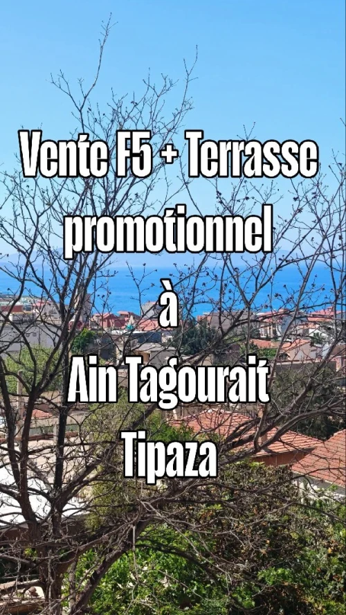 Vente Appartement F5 Tipaza Ain tagourait