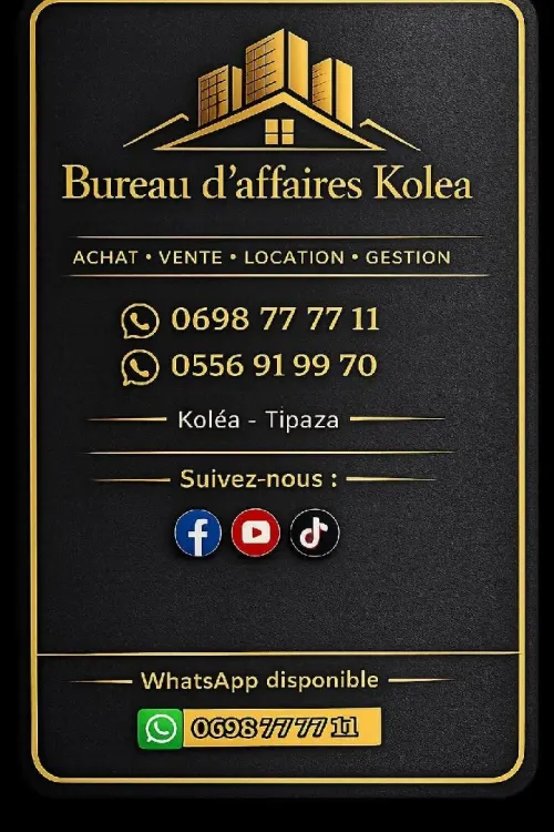 Vente Appartement F3 Tipaza Douaouda