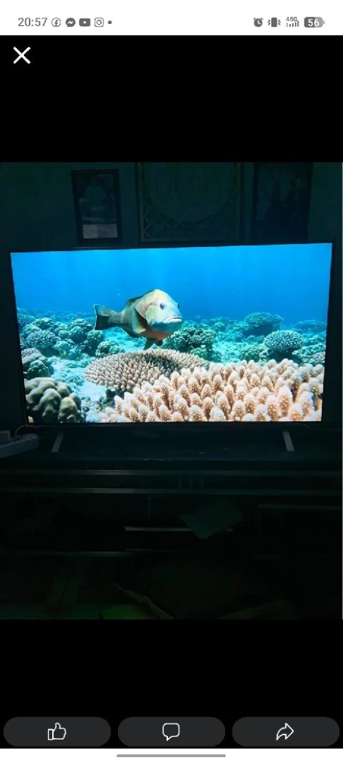 Tv LG 4K Nanocell dernier cri. Qualité d'image et de son hayte définition et haute gamme tv personnel très peu servi