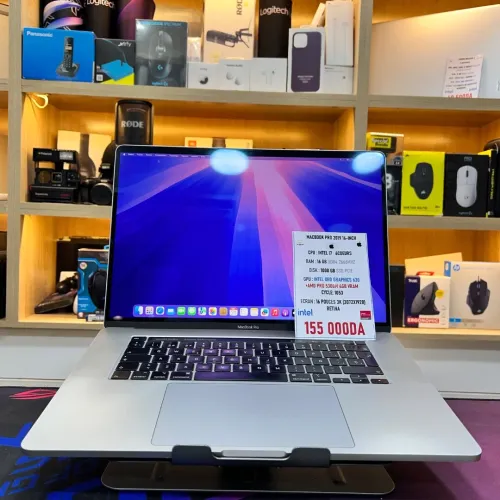 MACBOOK PRO 2019 TB 16 POUCES I7 16GB RAM 512GB SSD AMD RADEON PRO 5300M 4GB VRAM 