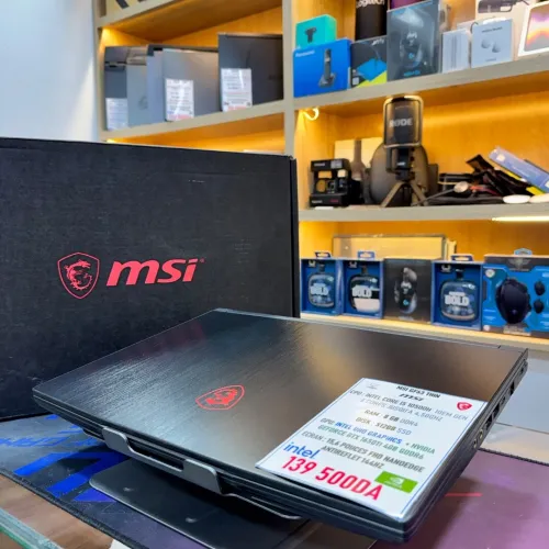 MSI GF63 I5 10500H NVIDIA GTX 1650TI 8GB RAM 512GB SSD 