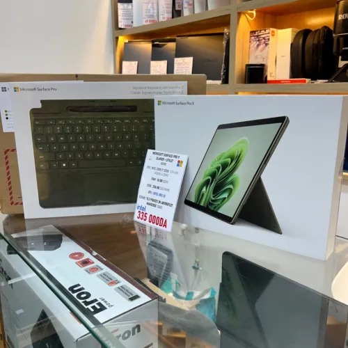 MICROSOFT SURFACE PRO 9 CLAVIER STYLET I7 12TH GEN 16GB RAM 256GB SSD