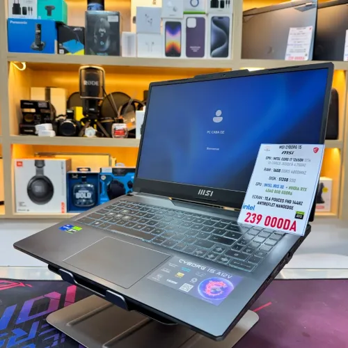 MSI CYBORG 15 INTEL CORE I7 12650H NVIDIA RTX 4060 16GB RAM 512GB SSD