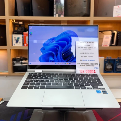 SAMSUNG GALAXYBOOK PRO X360 I7 1165G7 8GB RAM 512GB SSD