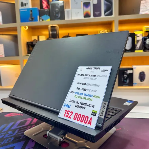 LENOVO LEGION 5 I5 11400H NVIDIA RTX 3050 16GB RAM 512GB SSD 