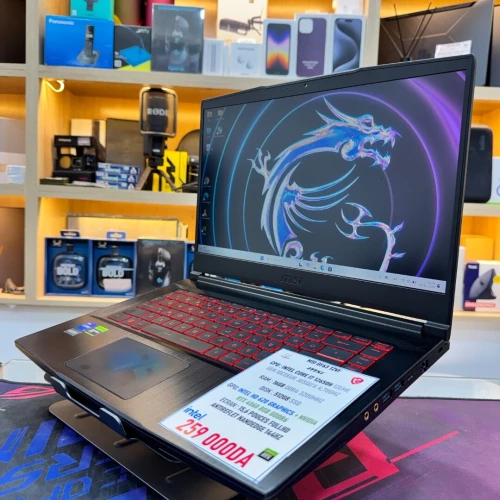 MSI GF63 I7 12650H NVIDIA RTX 4060 16GB RAM 512GB SSD