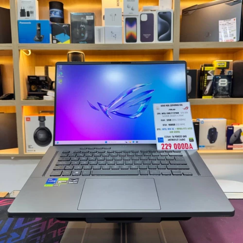 ASUS ROG ZEPHYRUS G16 INTEL CORE I7 12700H NVIDIA RTX 4050 32GB RAM DDR5 1TB SSD ECRAN QHD 240HZ