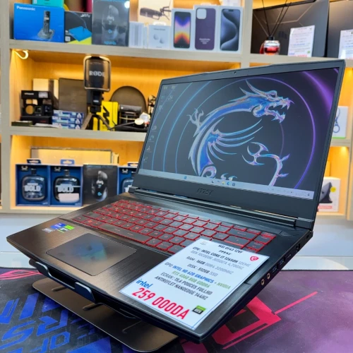 MSI GF63 I7 12650H NVIDIA RTX 4060 16GB RAM 512GB SSD