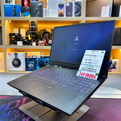 ASUS TUF A15 I7 12650H NVIDIA RTX 4060 16GB RAM 512GGB SSD ECRAN 144HZ 