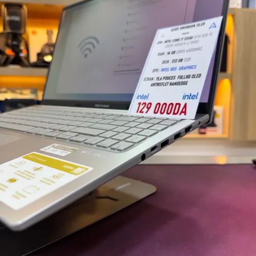 ASUS VIVOBOOK  15 OLED I7 1255U 16GB RAM DDR5 512GB SSD ECRAN 15 OLED 
