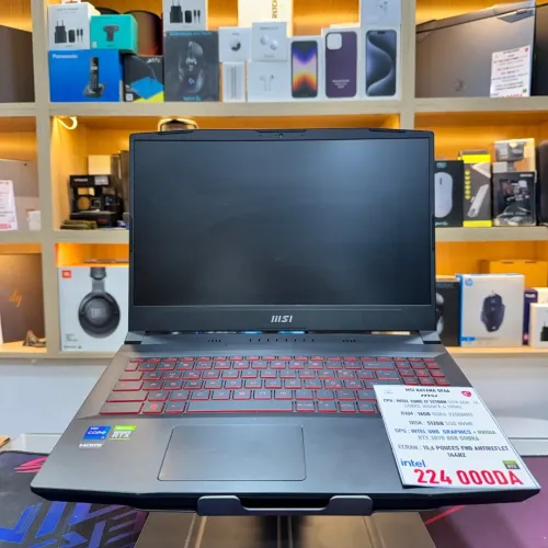 MSI GF66 I7 12700H NVIDIA RTX 3070 16GB RAM 512GB SSD ECRAB 144HZ 