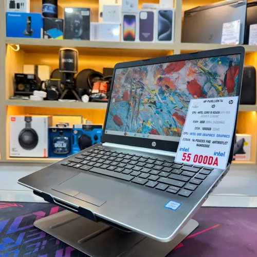 HP PAVILLION 14 INTEL CORE I5 8265U 8GB RAM 1TB SSHD ECRAN 14 POUCES FHD