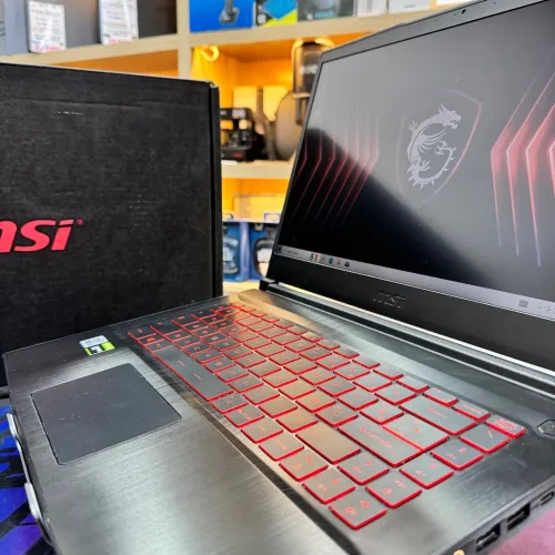 MSI GF63 I5 10500H NVIDIA GTX 1650TI 8GB RAM 512GB SSD 
