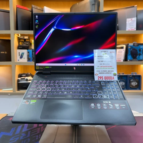 ACER NITRO 16 AMD RYZEN 7 7735HS NVIDIA RTX 4070 16GB/32GB RAM 1TB SSD 