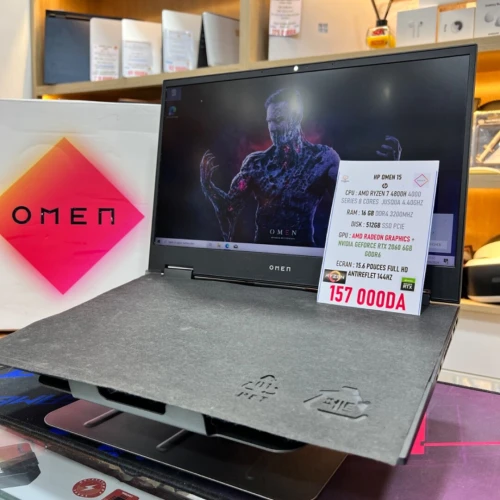 HP OMEN 15 AMD RYZEN 7 4800H NVIDIA RTX 2060 6GB VRAM 16GB RAM 512GB SSD
