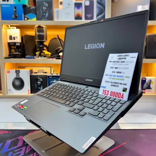 LENOVO LEGION 5 AMD RYZEN 7 4800H NVIDIA GTX 1660TI 16GB RAM 1TB SSD ECRAN 144HZ 