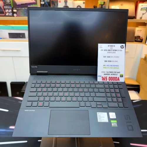 LAPTOP HP OMEN 15 I7 10750H 16GB 512SSD RTX2060 6GBVRAM 15.6'' 144HZ
