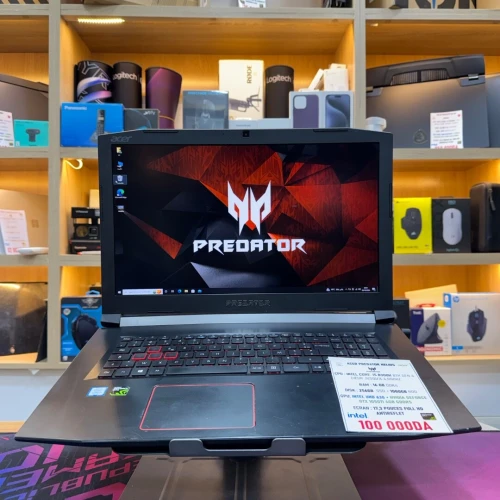 ACER PREDATOR HELIOS I5 8300H NVIDIA GTX 1050TI 16GB RAM 256GB SSD +1TB HDD